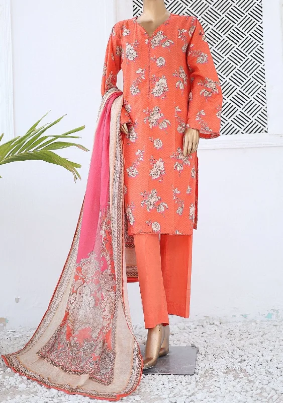 Bin Saeed Ready Made Printed Lawn Dress