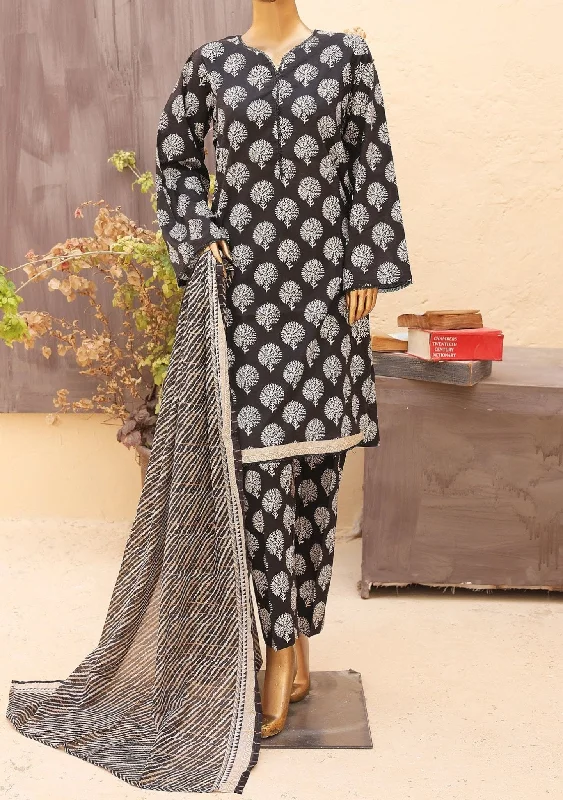 Bin Saeed Ready Made Printed Lawn Dress