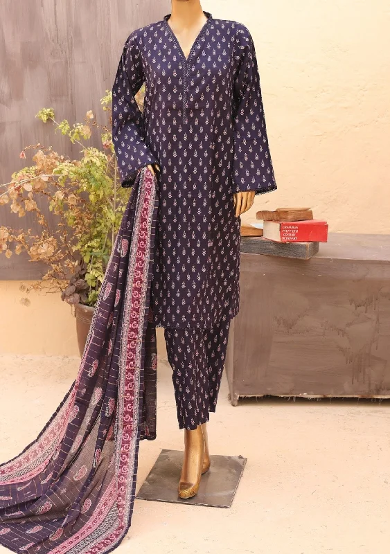 Bin Saeed Ready Made Printed Lawn Dress