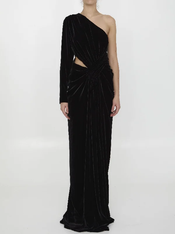 Black Velvet Dress