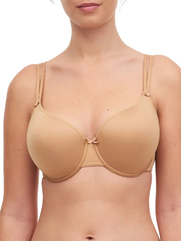 Basic Invisible T-Shirt Bra - Toffee Knit Fabric Woven Fabric Fleece Fabric