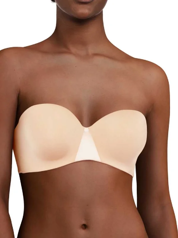 Essentiall Bandeau T-Shirt Bra - Golden Beige Cozy Warm Stylish