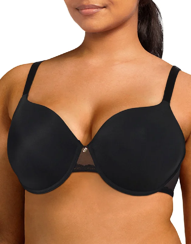 Chantelle Lace Comfort Soft Flex Sweetheart T-Shirt Bra 12G2 Mesh Blend Leather Blend Suede Blend