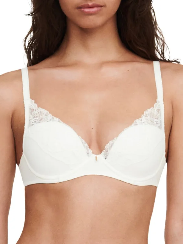 Orangerie Dream Plunge T-Shirt Bra - Milk Boxy Fit Fitted Loose