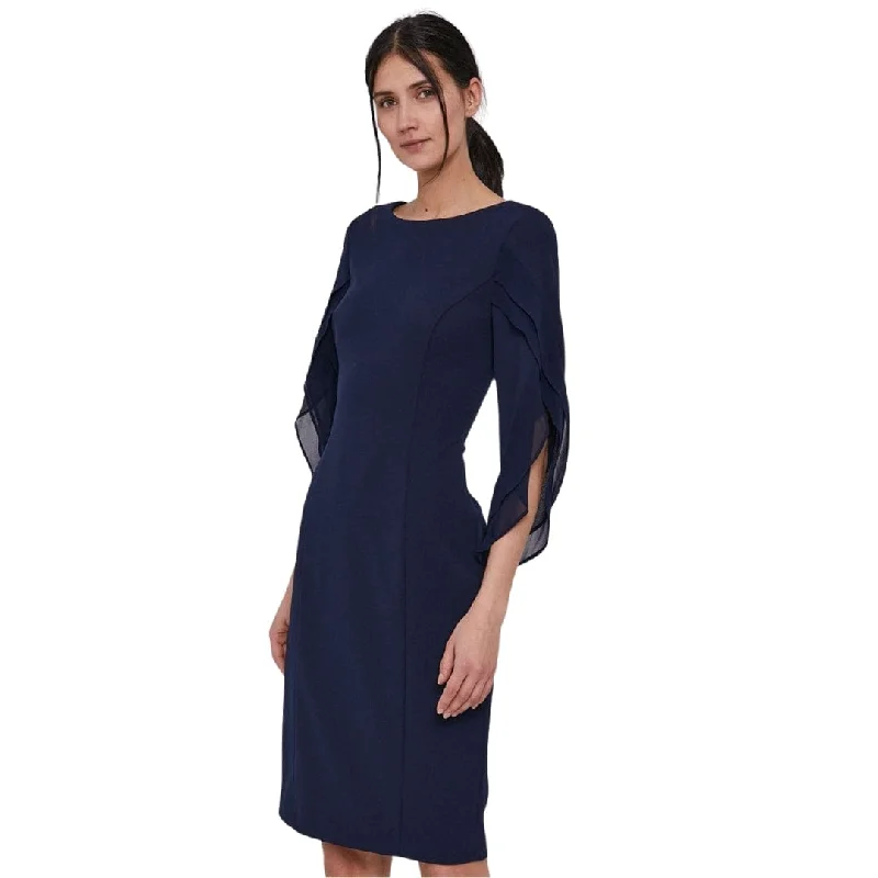 DKNY - Jewel Neck Above the Knee Dress