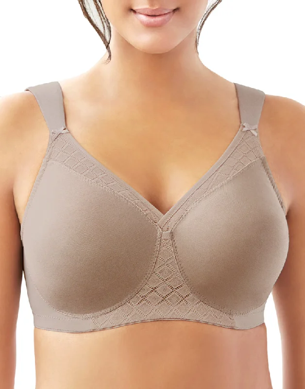 Glamorise Everyday Seamless Support T-Shirt Bra 1080 Beaded Sequined Faux Fur