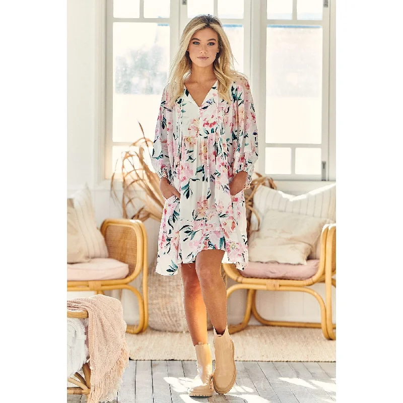 JAASE Peony Princess Print Adela Dress
