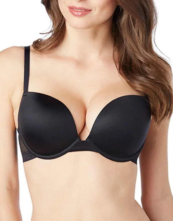 Le Mystere Women's Infinite Underwire Convertible T-Shirt Bra 3324 Striped Floral Plaid Le Mystere Women's Infinite Underwire Convertible T-Shirt Bra 3324 Striped Floral Plaid