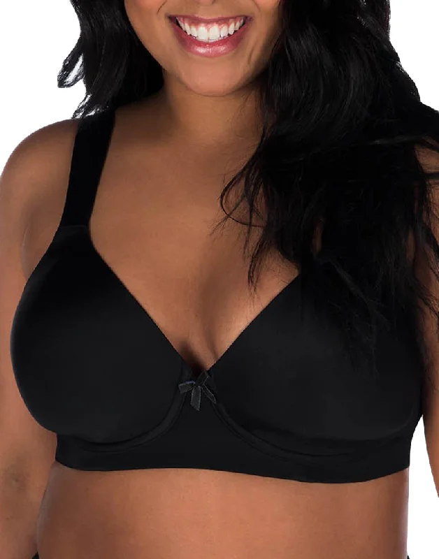 Leading Lady Brigitte Classic Underwire Padded T-Shirt Bra Black 5224 Chenille Blend Fleece Blend Nylon Blend Leading Lady Brigitte Classic Underwire Padded T-Shirt Bra Black 5224 Chenille Blend Fleece Blend Nylon Blend