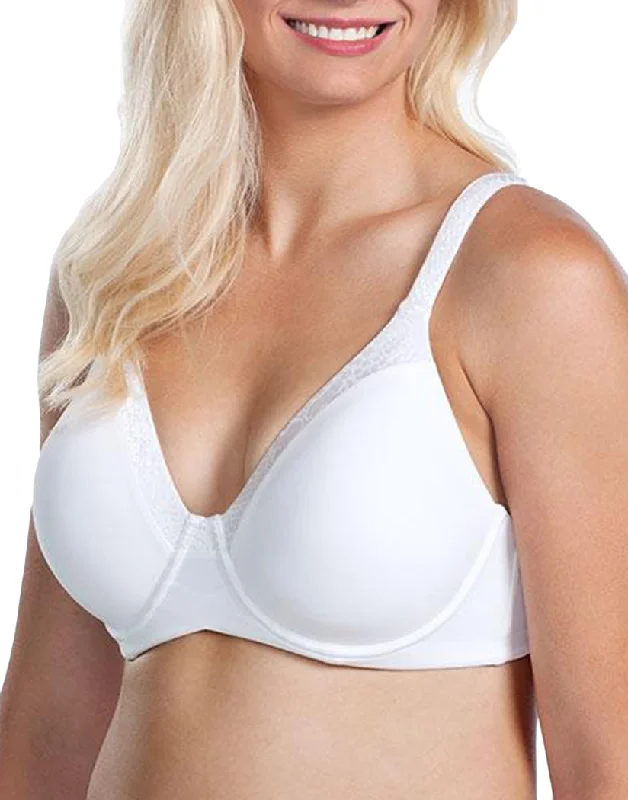 Leading Lady The Brigitte Luxe Full Figure Wirefree T-Shirt Bra White 5211 Knit Fabric Woven Fabric Fleece Fabric Leading Lady The Brigitte Luxe Full Figure Wirefree T-Shirt Bra White 5211 Knit Fabric Woven Fabric Fleece Fabric