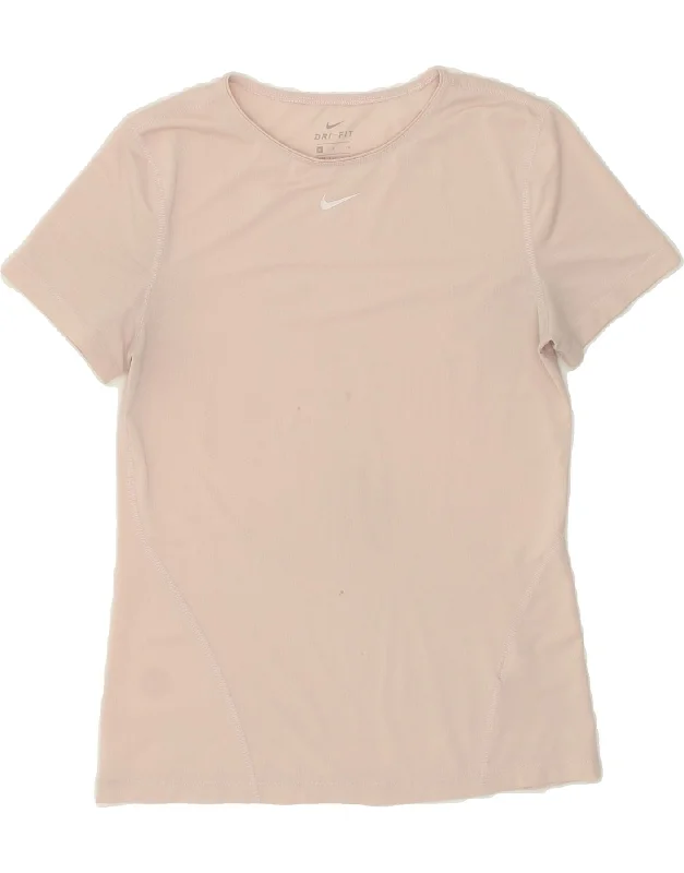 NIKE Womens Dri Fit T-Shirt Top UK 10 Small Pink Faux Fur Fabric Real Fur Fabric Shearling Fabric NIKE Womens Dri Fit T-Shirt Top UK 10 Small Pink Faux Fur Fabric Real Fur Fabric Shearling Fabric