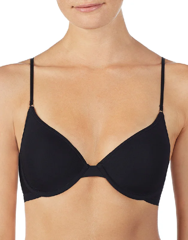 On Gossamer Next to Nothing Micro T-Shirt Bra G4170 Fleece Nylon Spandex