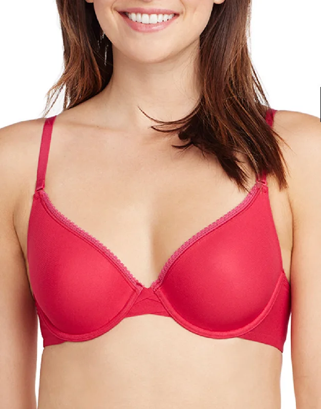 On Gossamer Mesh Convertible Underwire Lightly Padded T-Shirt Bra 013800 Hooded Caped Shawl Collar