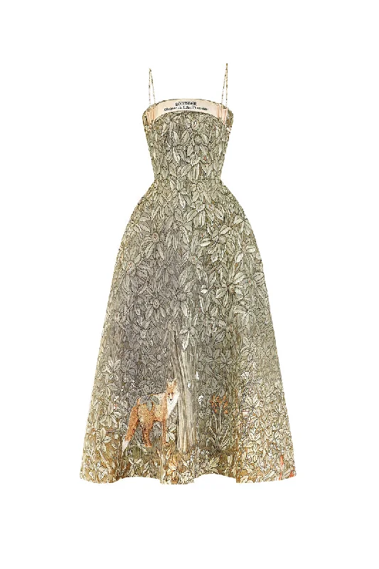 PRINTED JUNGLE DRESS