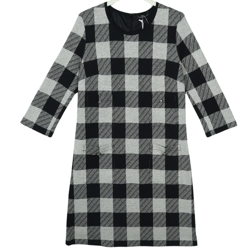 RIVIERES DE LUNE - Checkered pattern dress