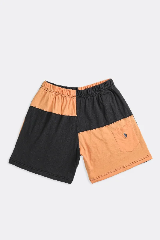 Unisex Rework Patchwork Tee Shorts - M Machine Wash Dry Clean Hand Wash