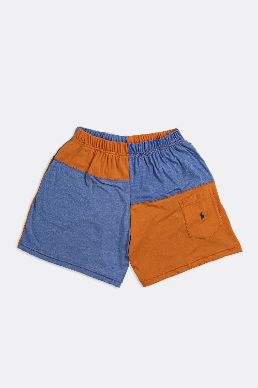 Unisex Rework Patchwork Tee Shorts - S Fashionable Trendy Casual