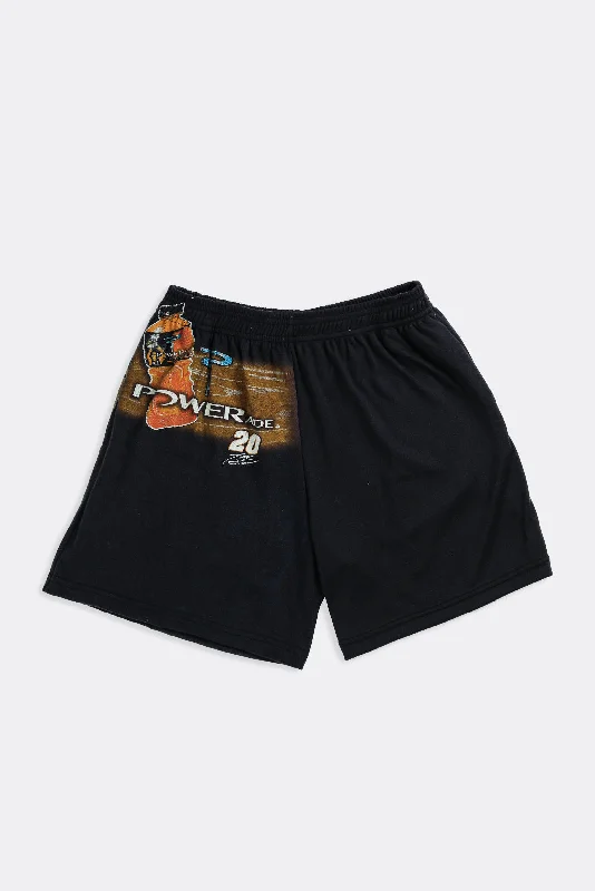 Unisex Rework Racing Tee Shorts - M Welt Pockets Slit Pockets