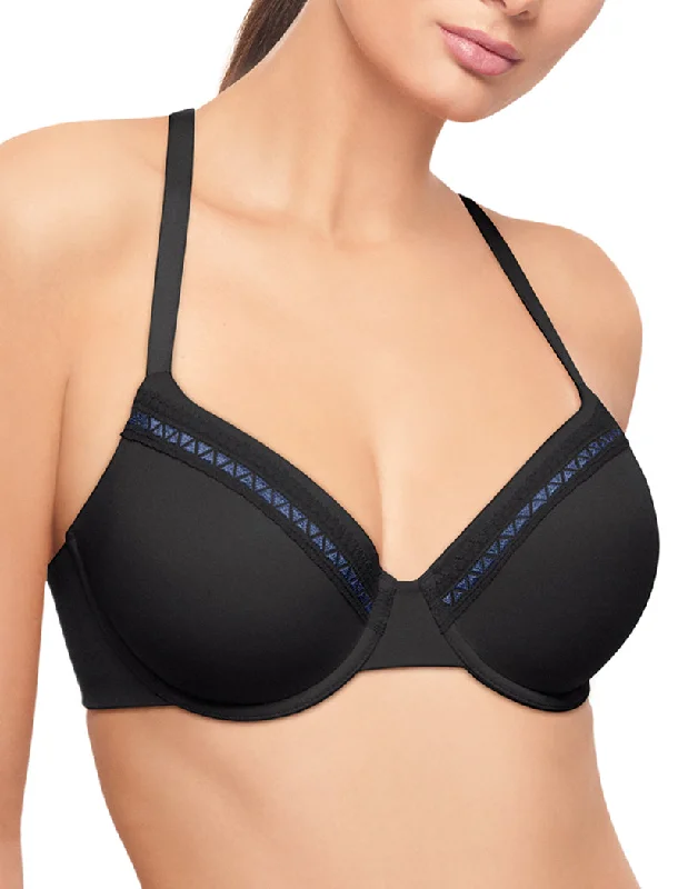 Wacoal Perfect Primer Underwire Contour T-Shirt Bra 853213 Chenille Brocade Lace