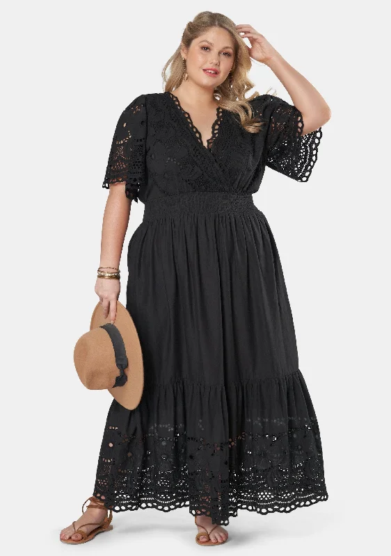 Blowin In The Wind Maxi Dress Elegant Boho Maxi Dress