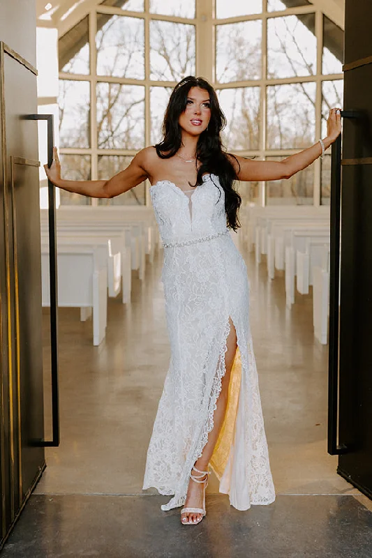 Catch The Bouquet Lace Maxi Dress Cozy Spaghetti Strap Maxi Dress