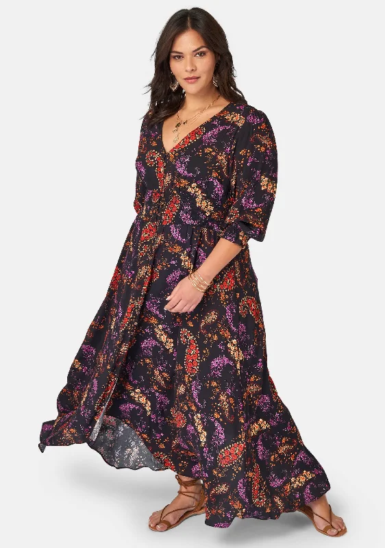 Gypsy Child Maxi Dress Cozy Knitted Maxi Dress
