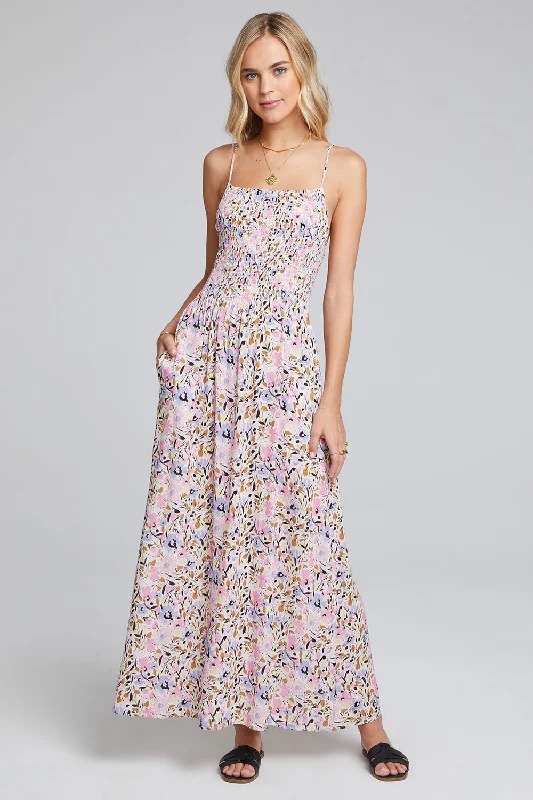 LEIGHTON MAXI DRESS Fashionable Faux Wrap Maxi Dress