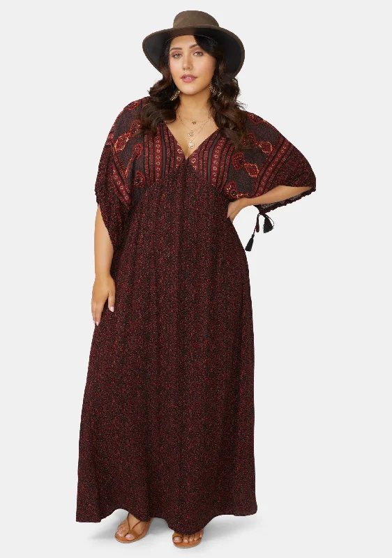 Love Spice Maxi Dress Casual Maxi Dress with Pockets