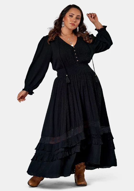 Seeing Stars Maxi Dress Fashionable Open-Back Maxi Dress