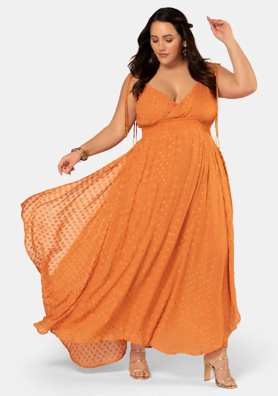 Shangri La Maxi Dress Stylish Button-Up Maxi Dress
