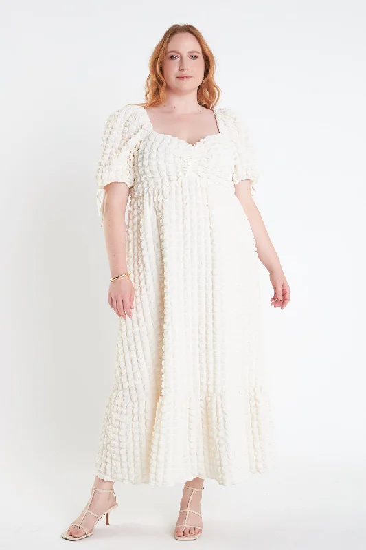 Textured Maxi Dress Stylish Boho Chic Maxi Dress