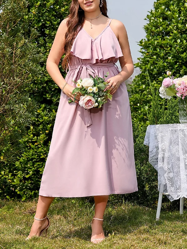 Women Plus Size Wedding Guest Maxi Dress 2023 Summer Long Elegant Party Wear Cocktail Pink Dress Oversized Evening Clothi Comfortable Fit-and-Flare Maxi Dress Women Plus Size Wedding Guest Maxi Dress 2023 Summer Long Elegant Party Wear Cocktail Pink Dress Oversized Evening Clothi Comfortable Fit-and-Flare Maxi Dress