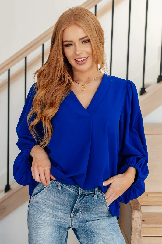 Hazel Blues® |  What Do You Say Balloon Sleeve Blouse Vintage Lace Blouse