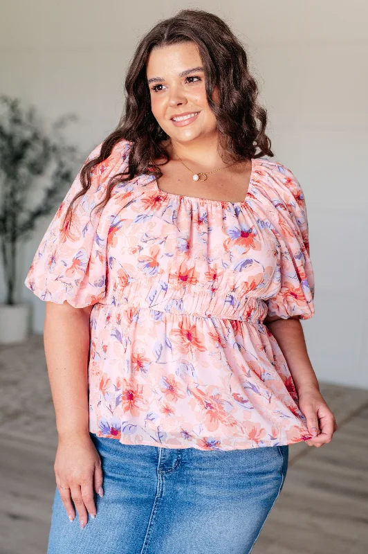 Tiara's Treasure Blouse Bell Sleeve Blouse