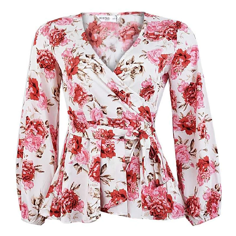 Casual Blouses Pastel Color Blouse