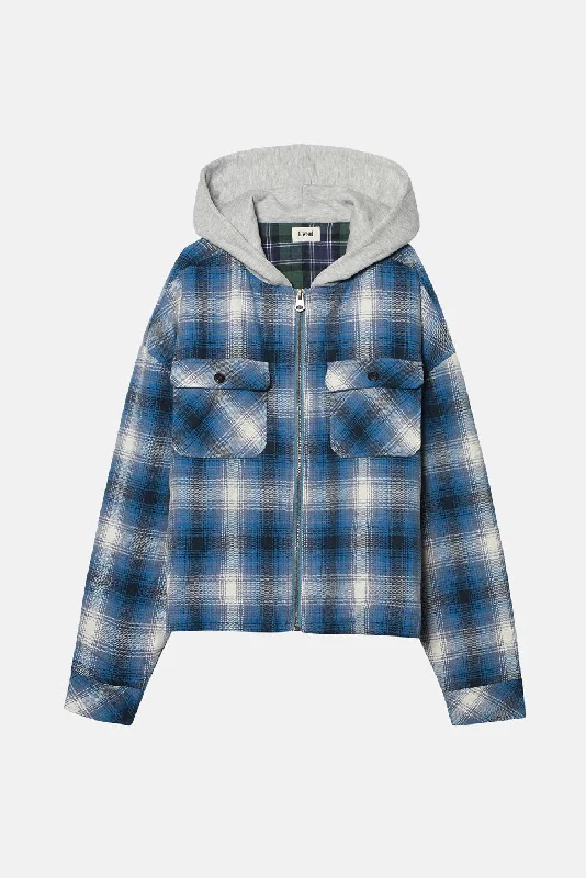 FLANNEL SHACKET Loose Fit Blouse