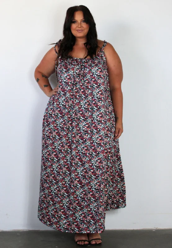 Pretty Cami Maxi Dress Trendy A-Line Maxi Dress