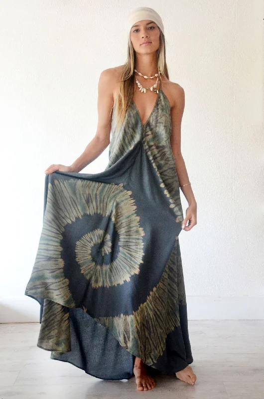 My Gypsy Moment Maxi Dress Stylish Pleated A-Line Maxi Dress