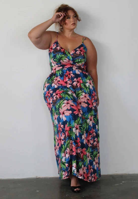 Sabrina Maxi Dress Comfortable Maxi Dress with Slits