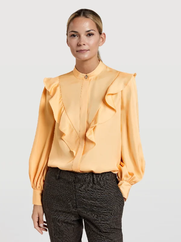 Blouse with ruffled detailing Smart Casual Blouse