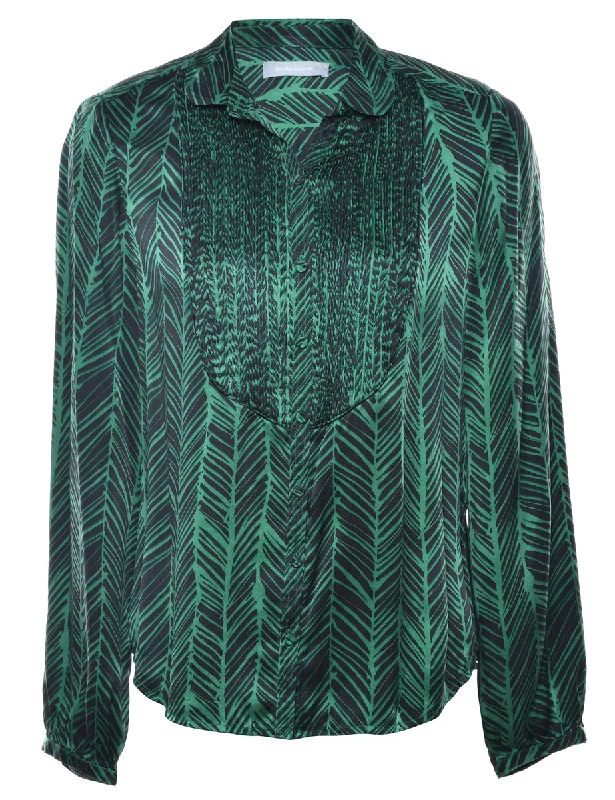 Liz Claiborne Blouse - M Casual Relaxed Fit Blouse