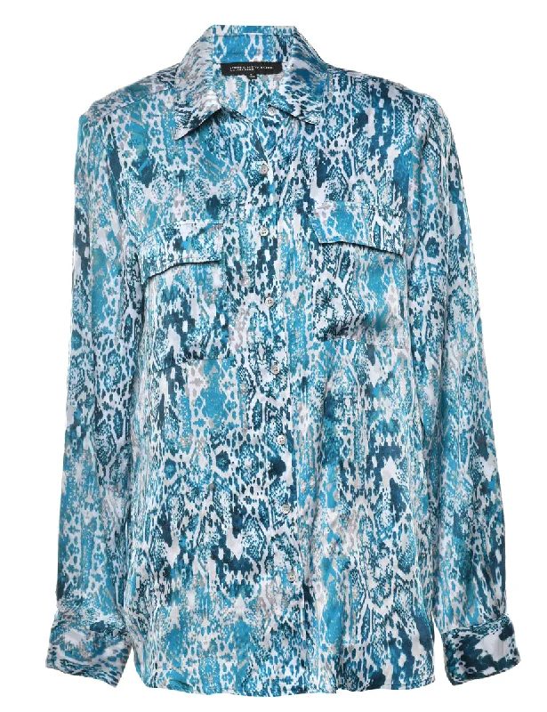 Patterned Blouse - L Everyday Stylish Blouse