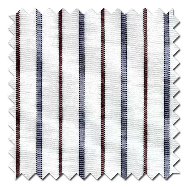 Burgundy and Gray Stripe Custom Dress Shirt Cotton Fabric Linen Fabric Terry Fabric