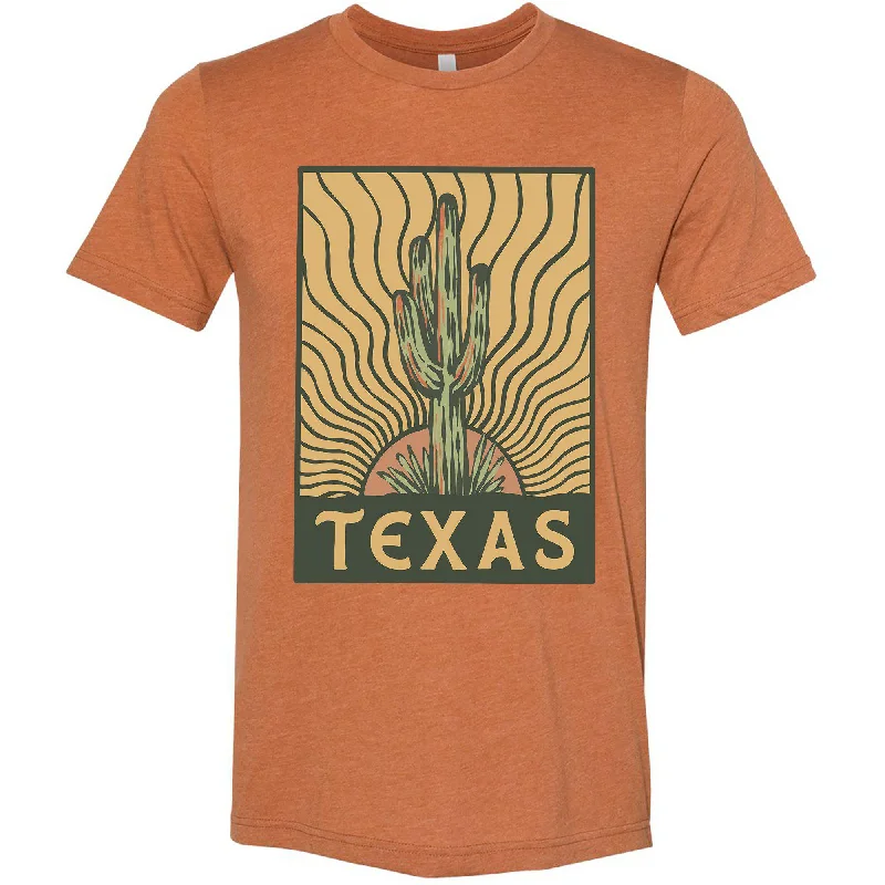 Desert Sunset Texas Tee Polka Dot Checkered Tartan