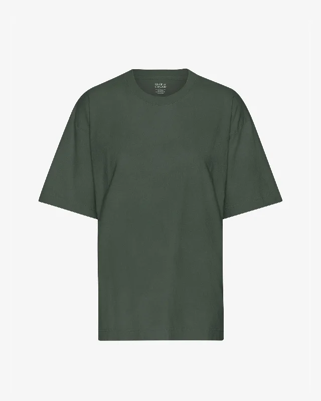 Oversized Organic T-Shirt - Midnight Forest Anti-Shrink Durable Soft