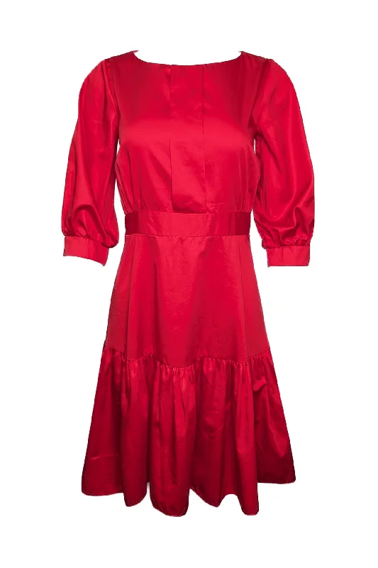 Pinkey Mini Dress Comfortable Zip-Up Mini Dress