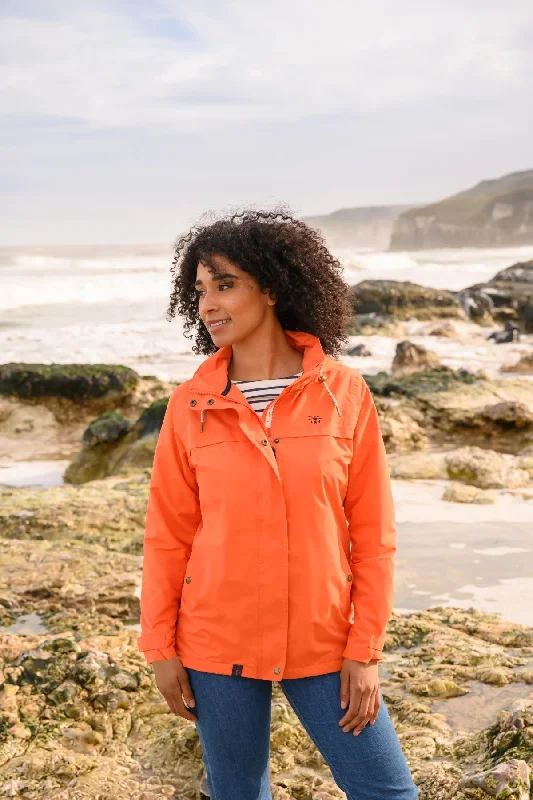 Beachcomber Jacket - Orange Bomber Jacket Anorak Windbreaker