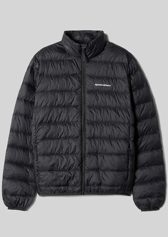 Beyond Medals Unisex Packable Down Jacket Welt Pockets Slit Pockets Flap Pockets