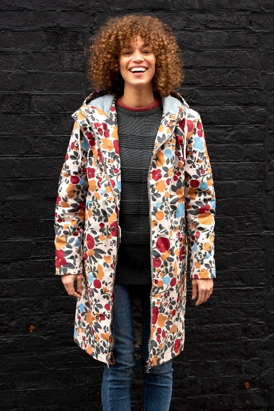 Bloom Waterproof Jacket One-Shoulder Jacket Off-the-Shoulder Jacket Asymmetrical Jacket