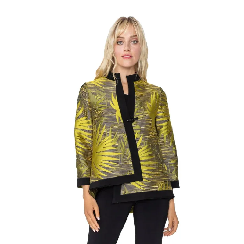 IC Collection "Tropical Citrine" One-Button Jacket - 5493J-CT Tailored Jacket Straight Jacket A-Line Jacket
